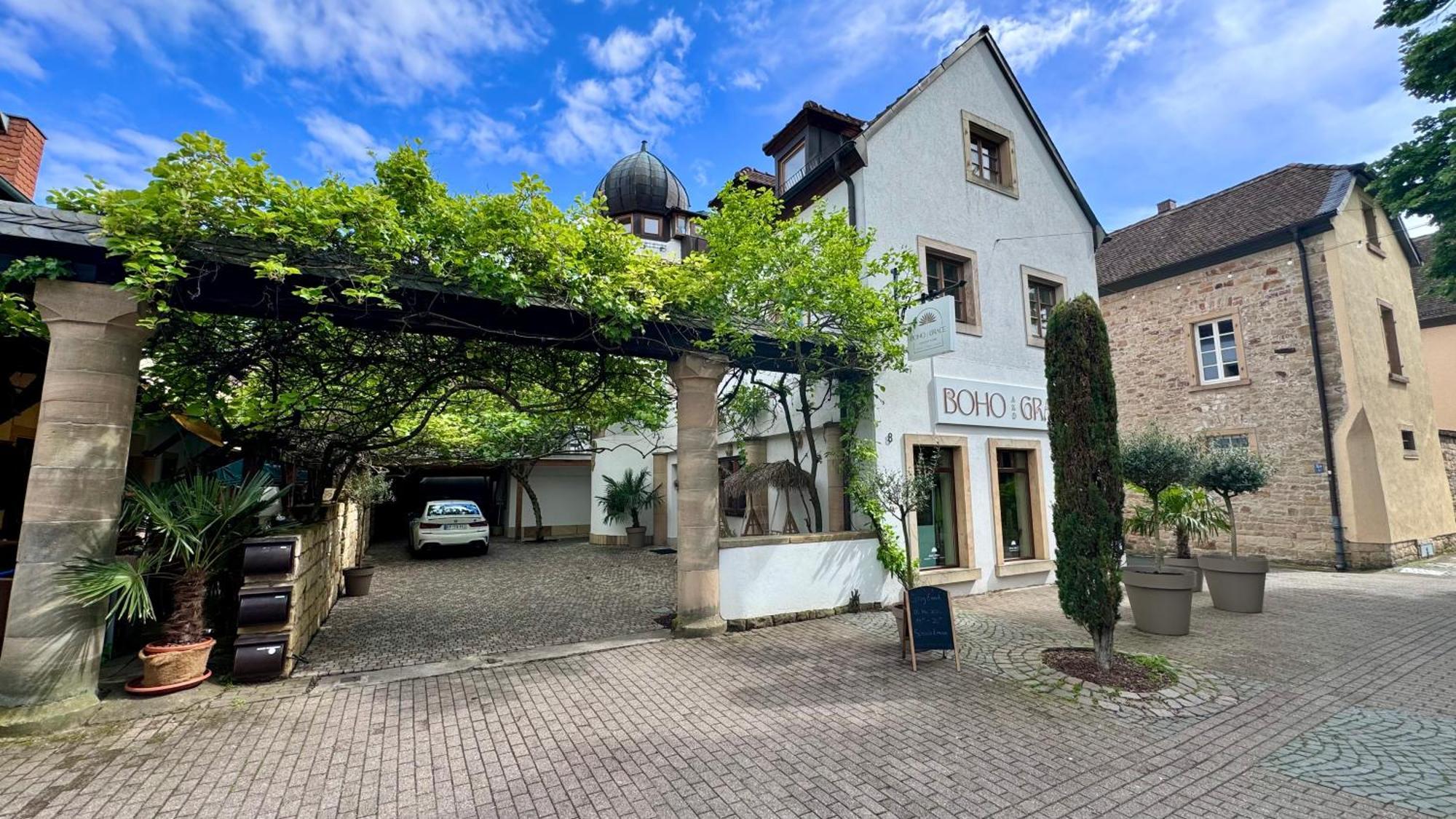 Design Apartment Im Alten Schloss Deidesheim Esterno foto